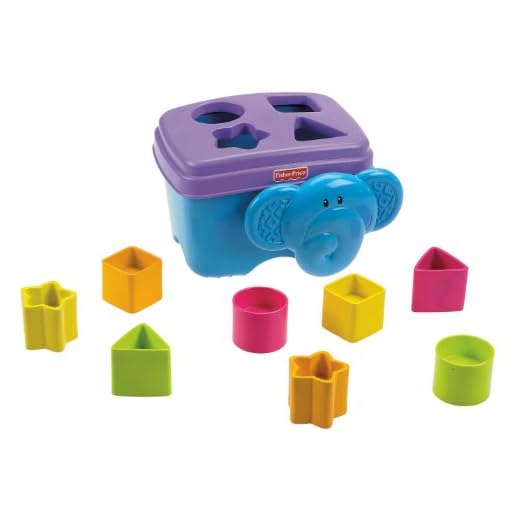Fisher-Price Growing Baby Elephant Shape Sorter