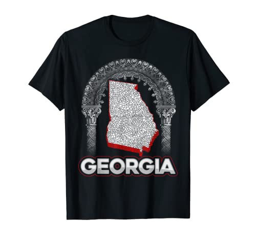 Vintage Georgia Pride Home State GA T-Shirt Georgia Peach T-Shirt