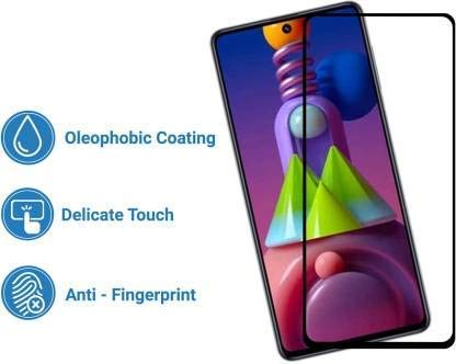 Image of Screen Protector for Samsung Galaxy S21 Plus (Black) Tempered Glass Edge-to-Edge 6D Screen Guard With Installation Kit