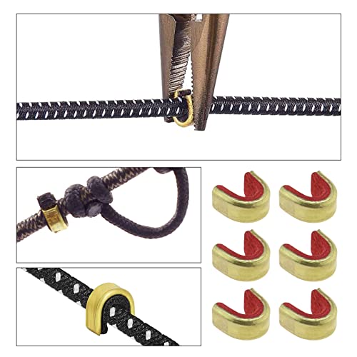 Be In Your Mind 30PCS Archery String Nocking Points Brass Bow String Nocks Buckle Clips for Compound and Recurve Bow String Accessories - Image 4