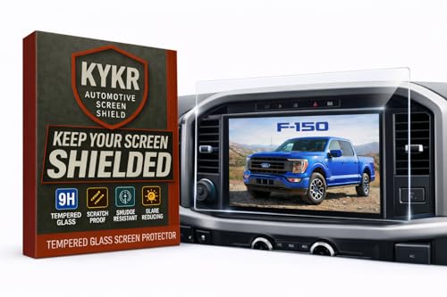 Verre trempé Ford F150 2021-2022 SYNC4 12" écran transparent