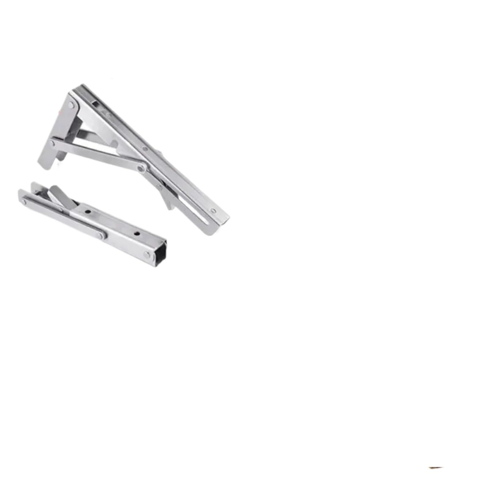 Supports d'étagère rabattables en acier inoxydable 12" pour table murale - 7