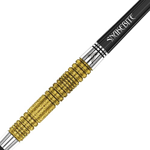 Fléchettes Peter Wright Snakebite DWC Gold Plus 18g avec shafts haute stabilité - 3