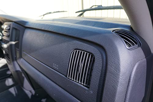 Dashskin American Made Two Piece Molded Dash Cover Cap Compatible With 2002-2005 Dodge 1500 (2003-2005 Ram 2500/3500) Ram In Black - Easy Cracked Dash Fix #TOP7