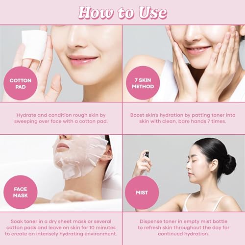 Image of Ceramide Mochi Toner Korean Skincare Formula With Hyaluronic Acid And Panthenol Liquid For Women And Men Improves Skin Texture And Strengthens Natural Moisture Barrier All Skin Types Including Oily (Ceramide Mochi Toner 100ML)