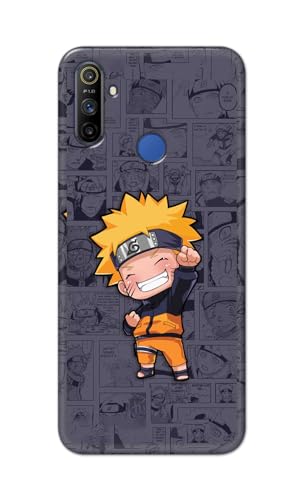 Image of PRINTFIDAA Printed Hard Back Cover Case for Realme Narzo 10A | Realme Narzo 20A Back Cover (Famous Anime Cartoon Character) -112