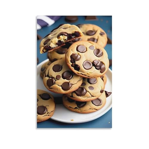 Affiche de biscuits pour décorer votre chambre avec une touche cocooning moderne