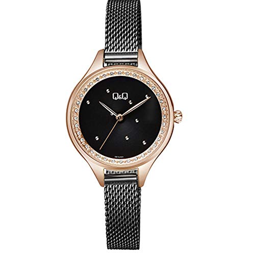 Q&Q Analog Black Dial Women's Watch-QB73J402Y