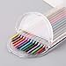 NIHUIFA 12Pcs 2.0 Mm Mechanical Pencil Colors 2B Lead Refills Draft Drawing Writing Craf Smudge-Free, As Described
