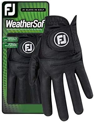 Footjoy WeatherSof Golf Glove Left Hand Black (Size-26)