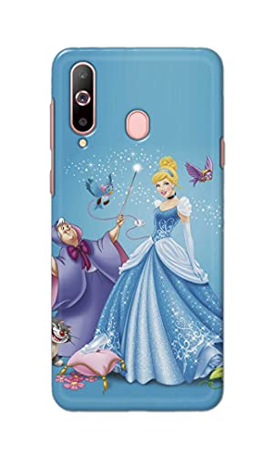 Image of Famous Cartoon Lady Character Hard Back Case Cover for Samsung Galaxy A60 / Samsung M40, SM-M405FN / DS Back Cover -(J5) VNS2224