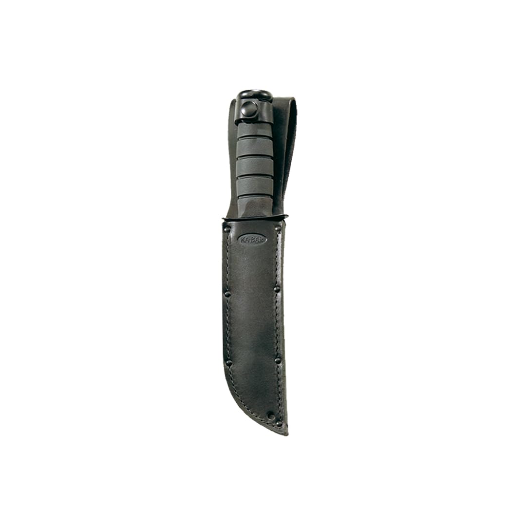 Ka-Bar - Nóż outdoorowy - Serrated Edge ze skórzanym Sheath - Długość ostrza: 17,78 cm