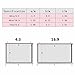 16:9 HD Screen,4:3 Portable Projector Screen,White Glass Fiber,Auto-Locking 4K,Wrinkle-Free,Perfect For Home Office Theater TV(60in(16:9))