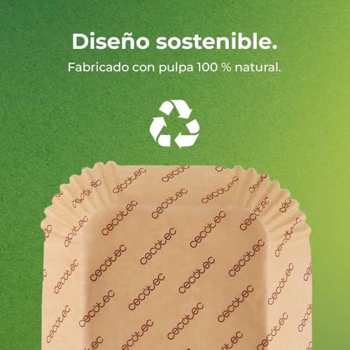 Papier de Cuisson Cecotec Cecofry BigBucket – 150 Pièces, Résistant jusqu'à 230°C - vue 7