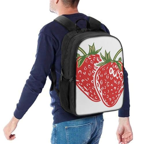 Mochila infantil Strawberries de diseño 3D para llevar la merienda al kindergarten con comodidad 5