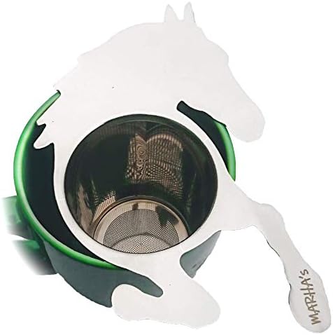 MARHA's Loose Leaf Tea Diffuser - Reusable Extra Fine Mesh Tea Mug and Pot Infuser, Dishwasher Safe Baking Sifter- Best Tea Maker