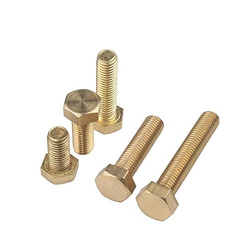 Tornillo de cobre hexagonal M10 perno de latón M8 M12 para uniones roscadas 7