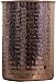 Home Essentials Copper Hammered Utensils Crock Holder Large Capacity 7" x 5"
