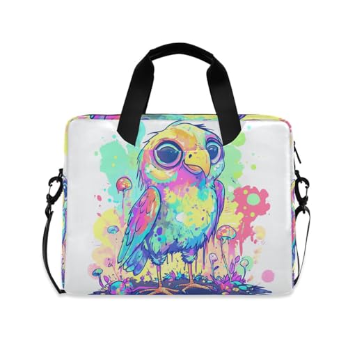 Bolso portatil para laptop 15.6" con diseño de loro miniatura 1