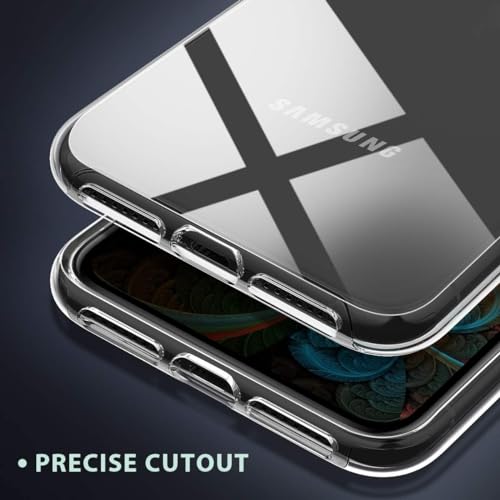 Image of NISHTECH Silicone for Samsung Galaxy S20 Ultra 5G Premium Transparent Hybrid Soft Slim Dust Proof Back Case Cover with Camera Protection