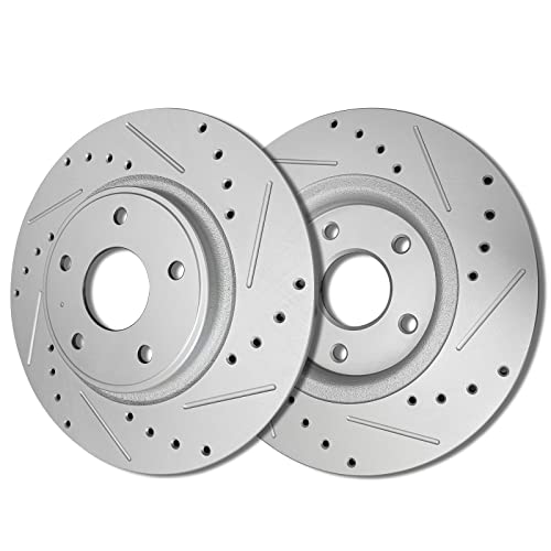 image for WEIZE 330mm Front 328mm Rear Brake Rotors + Brake Pads Replacement for