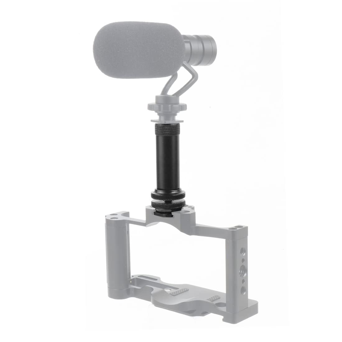 FEICHAO Staffa a vite da 1/4 per treppiede, asta di estensione con supporto per scarpa fredda, accessori per treppiede per fotocamera SLR (1 pezzo