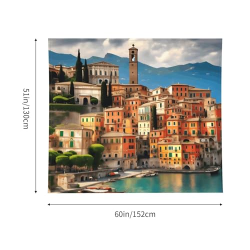 Tapiz para colgar en la pared EdWal de 152x130 cm con impresión italiana para sala 5