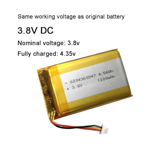 Batterie lithium-polymère 1200 mAh pour manette Astro C40 TR - Geekodrome: Boutique d'accessoires geek Batterie Lipo 3,8 V 1200 mAh