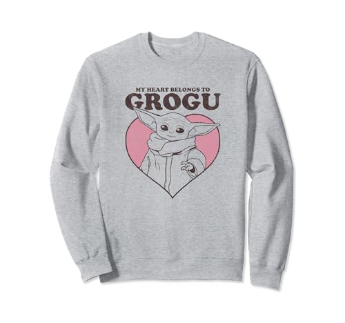 Sweat Star Wars The Mandalorian Grogu le cadeau de Saint-Valentin original