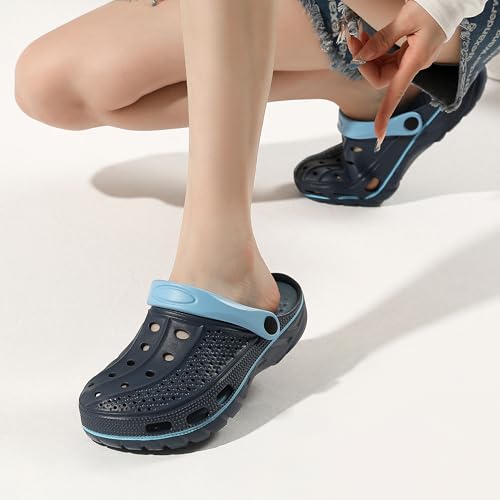 Image of INMINPIN Mens Womens Garden Clogs Shoes Beach Slippers Pool Water Sandals with Comfortable Arch Support Insole
