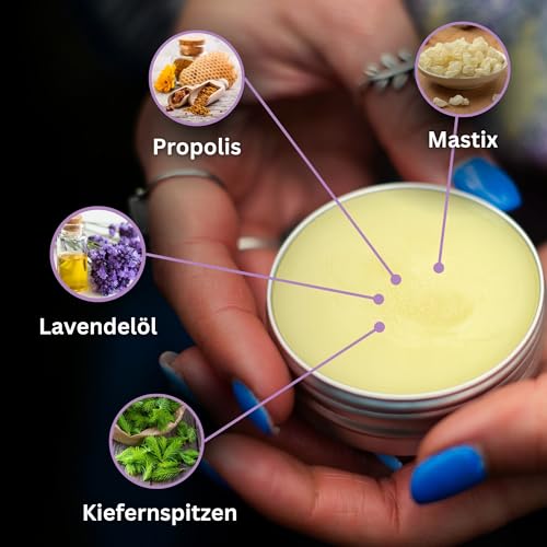 Absolei Propolis Salbe, Natürliche 30% Propolis Salbe für Juckende, Trockene und Rissige Haut, 40 ml (1er Pack)