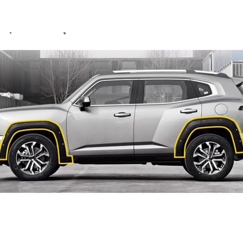 Guardabarros para coche Haval Dargo 2nd Gen: protector de arco robusto 3