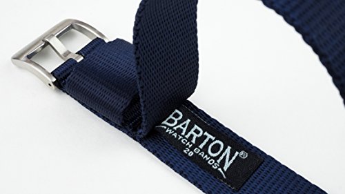 Image of BARTON Elite NATO Style Watch Strap - Seat Belt Nylon Watch Bands
