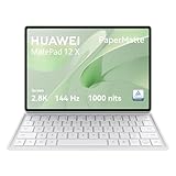 HUAWEI MatePad 12 X PaperMatte Edition WIFI Tablet, 12-inch 2.8K FullView Display, 144 Hz Refresh Rate, 1000 nits,12GB+256GB，with Keyboard, Painting APP GoPaint, NearLink, 10100 mAh Battery, Green