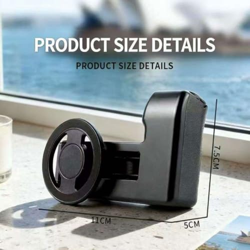 Image of Portable Handheld Stabilizer Grip - Magnetic Phone Holder Camera Handle for Vlogging, Video Recording, Live Streaming & Photography (Hand Held Stand K12)