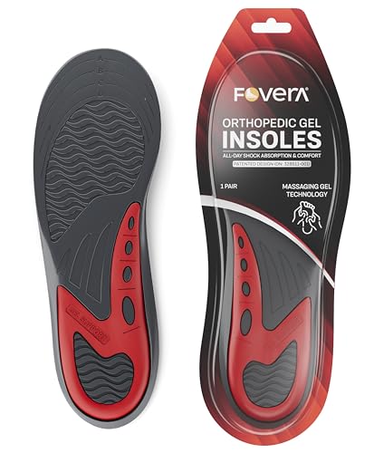 Image of FOVERA Gel Insole for Shoes Female | Dual Gel Technology for All Day Comfort (Female, Pack of 1 Pair)