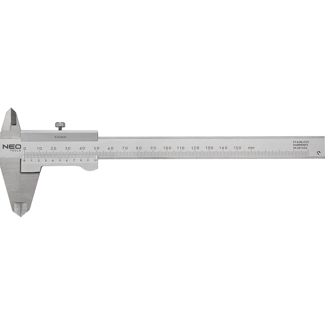 Calibre 150 mm Neo Tools pour éviter les erreurs de mesure sur vos tubes et boulons