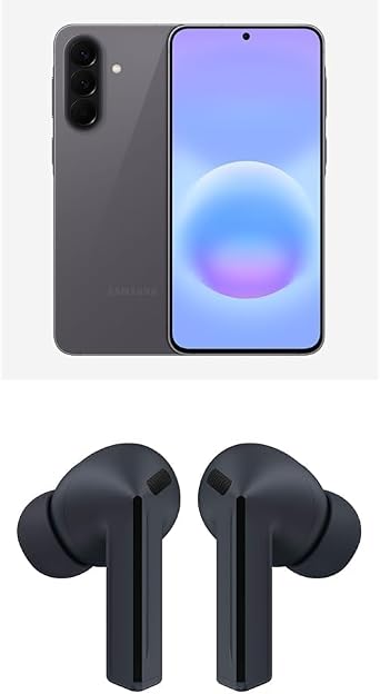 Samsung Galaxy A57 5G 2026, Unlocked Android Smartphone + Buds3 FE, 128GB, AMOLED Display, Triple Camera, IP68, 5000mAh Battery, US Version, US , Awesome Gray