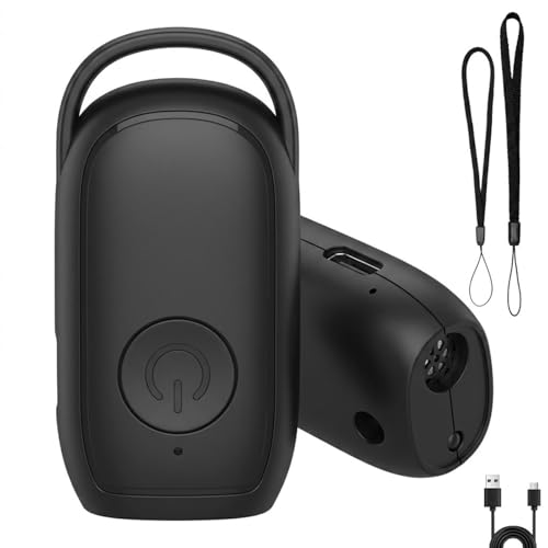 Lumoryx Antiladridos para Perros Ahuyentador de Perros Ultrasonidos Portatil Dispositivo Antiladridos Seguro con Luz LED para Entrenamiento y Control de Ladridos en Interiores y Exteriores
