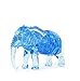 LRRH Novelty Creativity 3D Crystal Jigsaw Puzzle - Elephant (41Piece)