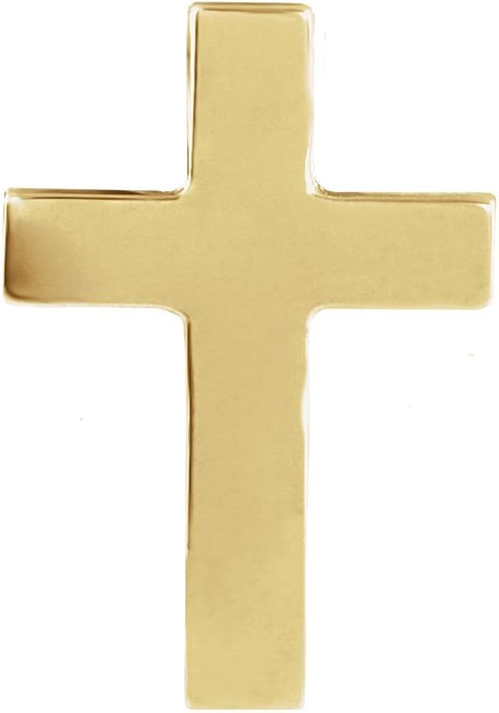 Gold cross lapel pin jewelry Clearance