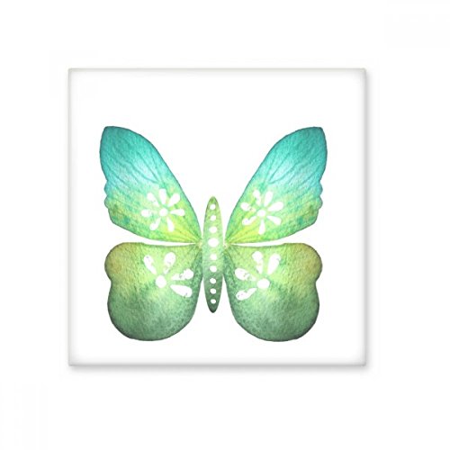 Feuille verte Papillon avec motif floral en céramique Bisque carrelage de salle de bain Décor de cuisine Carreaux de céramique murale Carreaux, sku00372194f22212-S