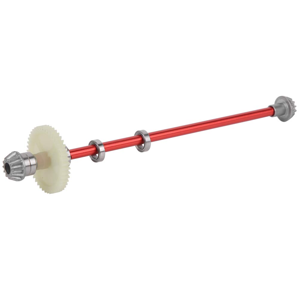 YOUTHINK WLtoys 144001 1/14 RC Car Lightweight Zinc Alloy Central Transmission Shaft for Easy Installation and Replacement, Fit for RC Car Enthusiasts
