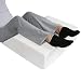 SUPPORT PLUS Elevated Leg Wedge Support Pillow -Relieves Back/Sciatica Pain, Surgical or Injury Recovery, Improves Circulation, Helps Reduce Leg/Ankle Swelling -Premium Memory Foam 17" Wide