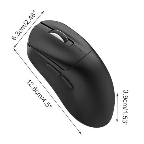 Souris de jeu sans fil capteur PAW-3311 12000 DPI rechargeable légère 2.4G