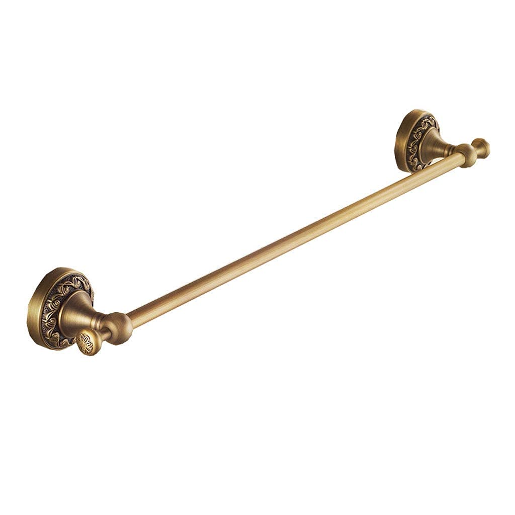 Porte-serviettes de bain mural 40cm, support de tour de salle de bain en cuivre