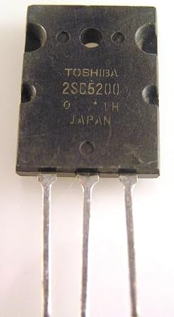 2SC5200 NPN Transistor for Audio Amplifier 2SC5200 TO3P NPN Triple Transistor (Pack of 1)