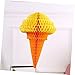 MERRYHAPY 3pcs Honeycomb Ice Cream Decoration Hanging Pendants for Party Wedding Birthday and Festivals Create Unforgettable Memories Fun Decor Random Color
