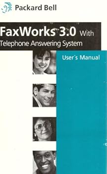 Paperback FaxWorks 3.0 with Telephone Answering System: User's Manual Book