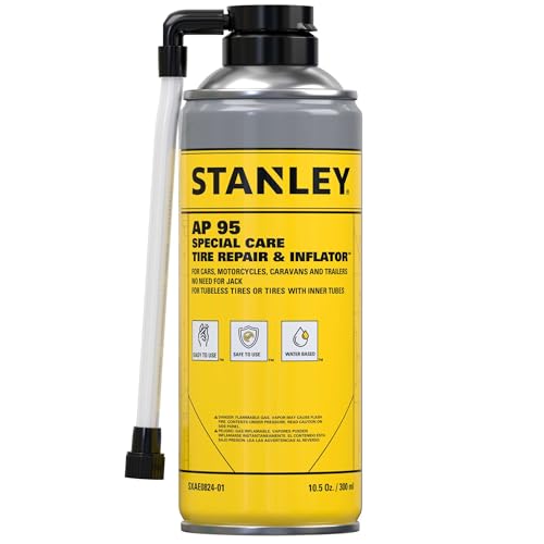 STANLEY AP95 Tire Repair & Inflator – (1x10 oz.) Flat